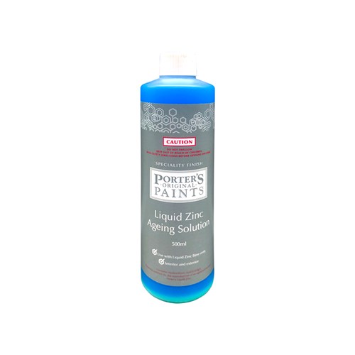 Porter's Paints Liquid Zinc Ageing Solution 500ml